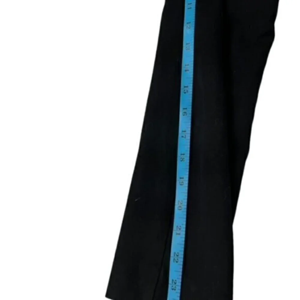 Women’s J. Crew Winnie Pant Size 2 Black Stretch Crop Ankle‎ Office Career Wear